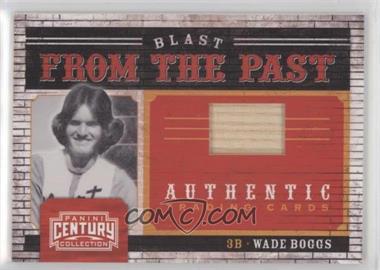 2010 Panini Century Collection - Blast from the Past Materials - Bats #9 - Wade Boggs /250