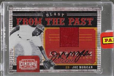 2010 Panini Century Collection - Blast from the Past Materials - Jerseys Signatures #20 - Joe Morgan /8 [Uncirculated]