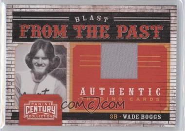 2010 Panini Century Collection - Blast from the Past Materials - Jerseys #9 - Wade Boggs /175