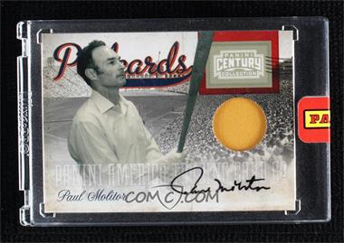 2010 Panini Century Collection - Postcards Materials - Signatures Prime #20 - Paul Molitor /50 [Uncirculated]