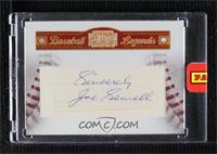 Joe Sewell [Cut Signature] #/100