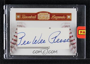 2010 Panini Century Collection - Souvenir Cuts #39 - Pee Wee Reese /31 [Uncirculated]