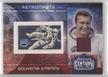 2010 Panini Century Collection - Souvenir Stamps Astronauts - 5 Cent Stamp Materials #15 - Dick Gordon /250