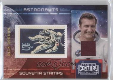 2010 Panini Century Collection - Souvenir Stamps Astronauts - 5 Cent Stamp Materials #15 - Dick Gordon /250