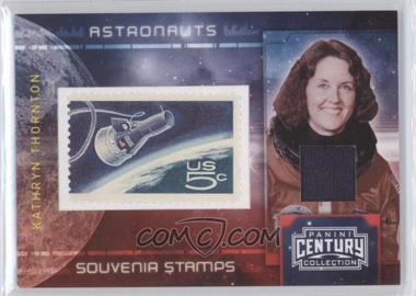 2010 Panini Century Collection - Souvenir Stamps Astronauts - 5 Cent Stamp Materials #7 - Kathryn Thornton /250