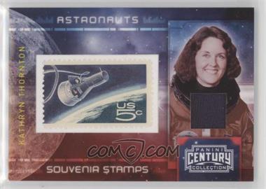 2010 Panini Century Collection - Souvenir Stamps Astronauts - 5 Cent Stamp Materials #7 - Kathryn Thornton /250
