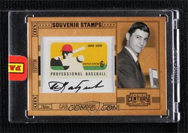 2010 Panini Century Collection - Souvenir Stamps Baseball - 6 Cent Professional Baseball 1869-1969 Stamp Signatures #51 - Carl Yastrzemski /12 [Uncirculated]