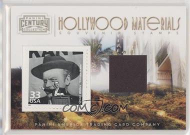 2010 Panini Century Collection - Souvenir Stamps Hollywood Materials #1 - Orson Welles /250