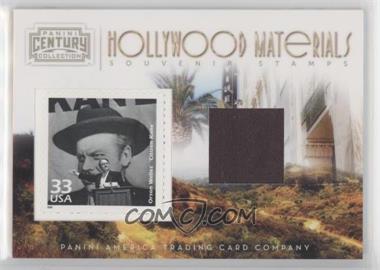 2010 Panini Century Collection - Souvenir Stamps Hollywood Materials #1 - Orson Welles /250