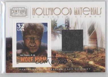 2010 Panini Century Collection - Souvenir Stamps Hollywood Materials #22 - Lon Chaney Jr. /50