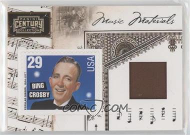 2010 Panini Century Collection - Souvenir Stamps Music Materials #3 - Bing Crosby /250