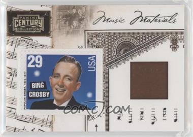 2010 Panini Century Collection - Souvenir Stamps Music Materials #3 - Bing Crosby /250