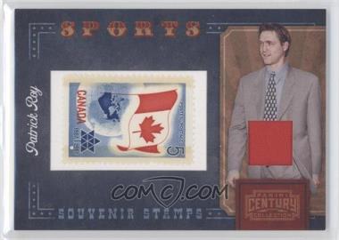 2010 Panini Century Collection - Souvenir Stamps Sports - Version 1 Materials #19 - Patrick Roy /250
