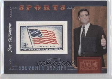 2010 Panini Century Collection - Souvenir Stamps Sports - Version 1 Materials #42 - Pat LaFontaine /250