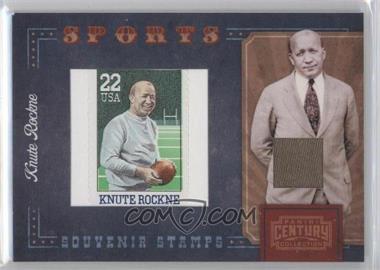 2010 Panini Century Collection - Souvenir Stamps Sports - Version 1 Materials #6 - Knute Rockne /250