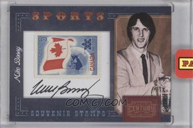 2010 Panini Century Collection - Souvenir Stamps Sports - Version 1 Signatures #18 - Mike Bossy /40