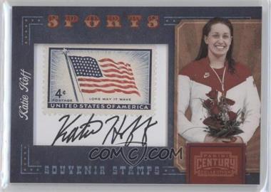 2010 Panini Century Collection - Souvenir Stamps Sports - Version 1 Signatures #39 - Katie Hoff /53