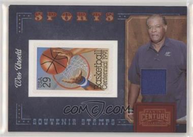 2010 Panini Century Collection - Souvenir Stamps Sports - Version 2 Materials #17 - Wes Unseld /125