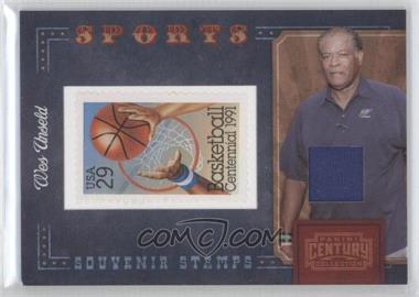 2010 Panini Century Collection - Souvenir Stamps Sports - Version 2 Materials #17 - Wes Unseld /125
