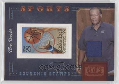 2010 Panini Century Collection - Souvenir Stamps Sports - Version 2 Materials #17 - Wes Unseld /125