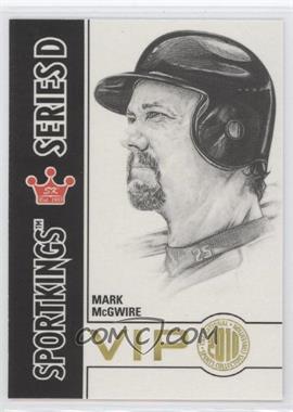 2010 Sportkings - National Convention VIP Series D #VIP-16 - Mark McGwire