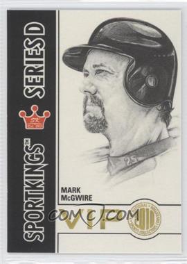 2010 Sportkings - National Convention VIP Series D #VIP-16 - Mark McGwire