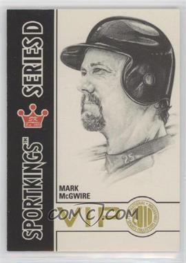 2010 Sportkings - National Convention VIP Series D #VIP-16 - Mark McGwire