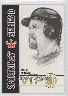 2010 Sportkings - National Convention VIP Series D #VIP-16 - Mark McGwire