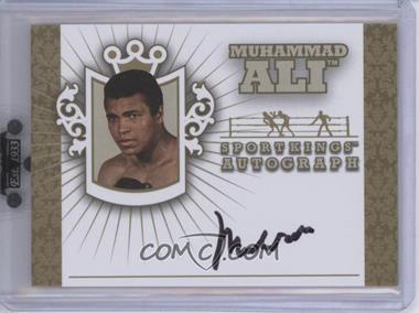 2010 Sportkings Series D - Autographs - Gold #A-MAL3 - Muhammad Ali