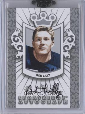 2010 Sportkings Series D - Autographs - Silver #A-BL2 - Bob Lilly [Uncirculated]