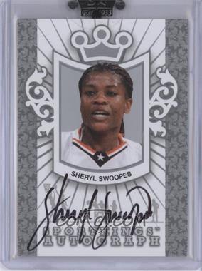 2010 Sportkings Series D - Autographs - Silver #A-SSW1 - Sheryl Swoopes [Uncirculated]