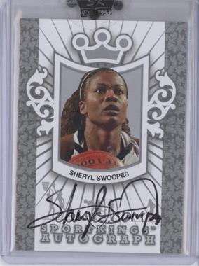 2010 Sportkings Series D - Autographs - Silver #A-SSW2 - Sheryl Swoopes [Uncirculated]