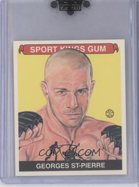 2010 Sportkings Series D - [Base] - Mini #184 - Georges St-Pierre [Uncirculated]