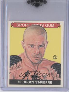 2010 Sportkings Series D - [Base] - Mini #184 - Georges St-Pierre [Uncirculated]