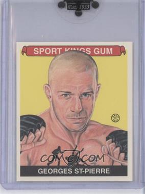 2010 Sportkings Series D - [Base] - Mini #184 - Georges St-Pierre [Uncirculated]