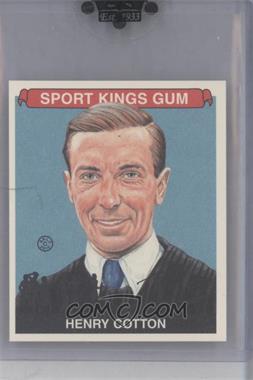 2010 Sportkings Series D - [Base] - Mini #191 - Henry Cotton [Uncirculated]