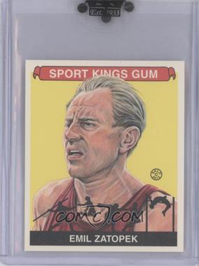 2010 Sportkings Series D - [Base] - Mini #196 - Emil Zatopek [Uncirculated]