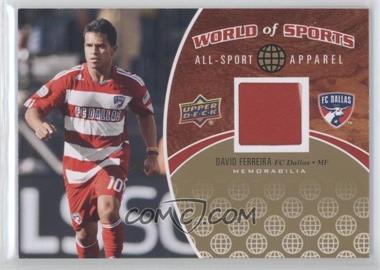 2010 Upper Deck World of Sports - All-Sport Apparel #ASA-31 - David Ferreira