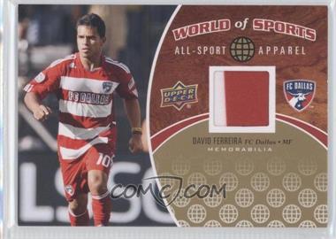 2010 Upper Deck World of Sports - All-Sport Apparel #ASA-31 - David Ferreira