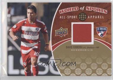 2010 Upper Deck World of Sports - All-Sport Apparel #ASA-31 - David Ferreira