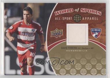 2010 Upper Deck World of Sports - All-Sport Apparel #ASA-31 - David Ferreira