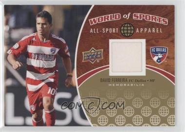 2010 Upper Deck World of Sports - All-Sport Apparel #ASA-31 - David Ferreira