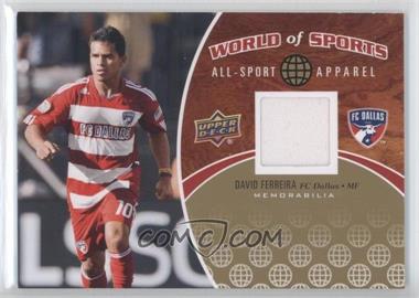 2010 Upper Deck World of Sports - All-Sport Apparel #ASA-31 - David Ferreira