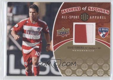 2010 Upper Deck World of Sports - All-Sport Apparel #ASA-31 - David Ferreira