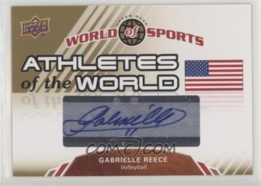 2010 Upper Deck World of Sports - Athletes of the World #AW-22 - Gabrielle Reece