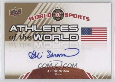 2010 Upper Deck World of Sports - Athletes of the World #AW-28 - Ali Sonoma