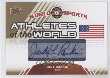 2010 Upper Deck World of Sports - Athletes of the World #AW-38 - Judy Rankin