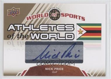 2010 Upper Deck World of Sports - Athletes of the World #AW-42 - Nick Price