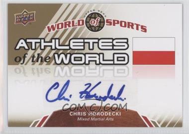 2010 Upper Deck World of Sports - Athletes of the World #AW-59 - Chris Horodecki