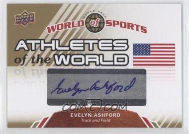2010 Upper Deck World of Sports - Athletes of the World #AW-8 - Evelyn Ashford